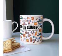Purely Home Extra Large Big Tree Surgeon Mug Fun Trades Gift - Jumbo White Coffee/Tea Present
