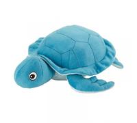 Purely Home Fabric Poochie Turtle Shaped Dog Toy - Sea Squeaker Gifts for Dogs