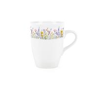 Purely Home Floral Meadow Mug - Pastel Wildflowers Gifts For Her - Tea/coffee Hot Drinks Ceramic Cup Present