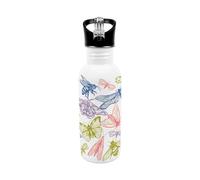 Purely Home Flying Insects Flip-Top Water Bottle