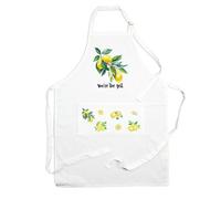 Purely Home Food Pun Novelty Kitchen Apron - Cooking & Baking Gift - You're The Zest