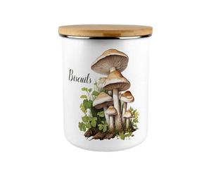 Purely Home Forest Mushrooms Extra Large Biscuit Tin