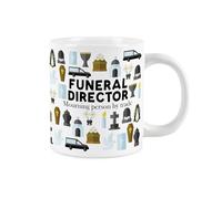 Purely Home Funeral Director Jumbo Mug - Novelty Extra Large Mug Gifts for Funeral Directors - Ceramic Tea/Coffee Cup