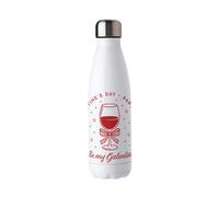 Purely Home Galentine's Day Gift Water Bottle - Double Walled 500Ml Hot/cold Drinks Bottle Novelty Valentine's Presents For Her