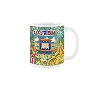 Purely Home Glastonbury Ceramic Mug - Coffee Tea Present UK Festival Gift