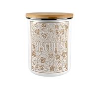 Purely Home Golden Yellow Oak Leaves & Berries Extra Large Biscuit Tin