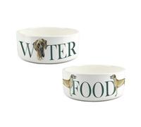 Purely Home Great Dane Food & Water Bowl Set By Rhiannon Chauncey