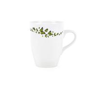 Purely Home Green Butterfly Mug - Pretty Flying Insects Nature Wildlife Gift - Tea/coffee Ceramic Cup Present