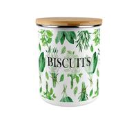Purely Home Green Kitchen Herbs Extra Large Biscuit Tin