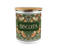 Purely Home Green Strawberry Thief Extra Large Biscuit Tin