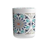 Purely Home Grey Medallion Melamine Pet Treat Jar