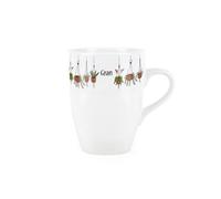 Purely Home Hanging Plants Gran Mug - Nature & Gardening Indoor Pot Plant Print - Tea Coffee Gift/present Ceramic Cup For Plant Lovers