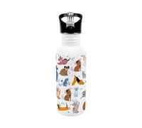 Purely Home Happy Dogs Flip-Top Water Bottle