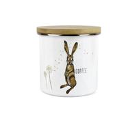 Purely Home - Hares & Dandelions - Coffee Canister - Kitchen Storage Jar (Large)