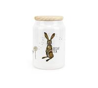 Purely Home - Hares & Dandelions - Decaf Tea Canister - Kitchen Storage Jar
