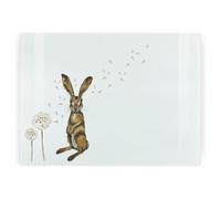 Purely Home Hares Glass Worktop Protector - Textured Kitchen Chopping Board Worktop Saver