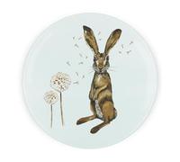 Purely Home Hares Glass Worktop Protector - Textured Round Chopping Board Worktop Saver