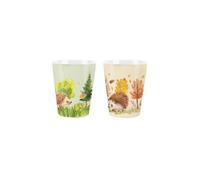 Purely Home Hedgehogs Ceramic Egg Cups - Seasonal Kitchen Gift Box Set Of 2