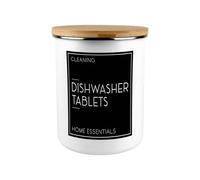 Purely Home Inverted Minimalist Dishwasher Tablets Storage Tin