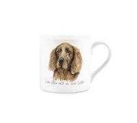 Purely Home Irish Setter Mug - Lifes Better with an Irish Setter Bone China White Mug - Tea/Coffee Gift for Dog Lovers