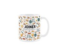 Purely Home Joiner Mug - Trades Woodwork Design White Tea Coffee Gift Present Mug