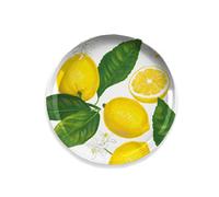 Purely Home Lemon Fresh Melamine Side Plates - Set Of 6
