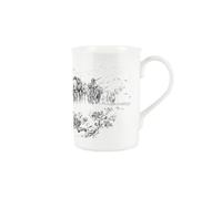 Purely Home Lewis & Clark Mug - Cowboys & Natives Western Country Themed Gift - Bone China Tea/Coffee Hot Drinks Cup Present