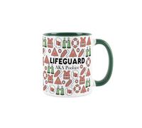 Purely Home Lifeguard Mug - Swimming Humourous Trades Funny Novelty Gift - Tea/coffee Hot Drinks Ceramic Cup Present For Lifeguards