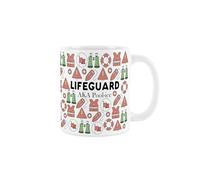 Purely Home Lifeguard Mug - Swimming Humourous Trades Funny Novelty Gift - Tea/Coffee Hot Drinks Ceramic Cup Present for Lifeguards