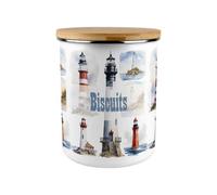 Purely Home Lighthouses Extra Large Biscuit Tin