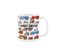 Purely Home Lorry Driver Mug - Humourous Trades Funny Novelty Gift - Tea/coffee Hot Drinks White Ceramic Cup Present For Truck Drivers