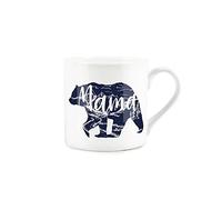 Purely Home Mama Bear - Fine Bone China Mug White Coffee/Tea Present Gift for Mums