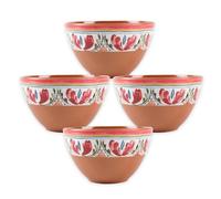 Purely Home Mediterranean Melamine Dipping Bowls - Set Of 4