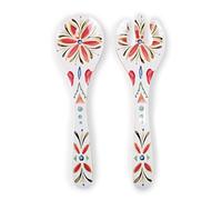 Purely Home Mediterranean - Outdoor/Camping/Picnic - Melamine/Plastic Salad Servers
