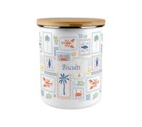Purely Home Mediterranean Summer Extra Large Biscuit Tin