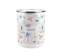Purely Home Mediterranean Summer Kitchen Utensil Holder