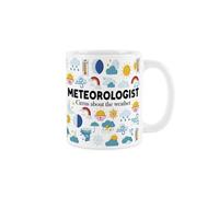 Purely Home Meteorologist Mug - Weather Sunshine Humourous Trades Funny Novelty Gift - Tea/coffee Hot Drinks Ceramic Cup Present