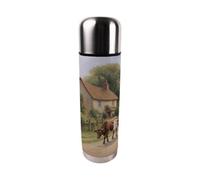 Purely Home Milking Time Cows Large Reusable Thermal Flask