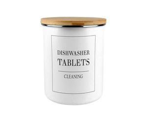 Purely Home Minimalist Dishwasher Tablets Storage Tin