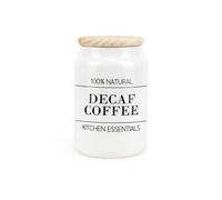 Purely Home - Minimalist Essentials - Decaf Coffee Canister - Kitchen Storage Jar