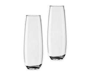 Purely Home Montana Tritan Plastic/Acrylic - Outdoor/Camping/BBQ Stemless Flutes Drinking Cups Set of 2