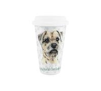 Purely Home Mum To The World's Best Border Terrier Ceramic Travel Mug