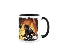 Purely Home Mythical Dungeons Mug - Rogue Class RPG Game Artwork Fantasy Gift for Gamers - Ceramic Tea/Coffee Drinks Cup