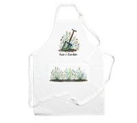 Purely Home Nans Apron - Gardening Gift Apron - Adjustable Ties Large Pocket Present For Nan