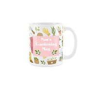 Purely Home Nans Gardening Mug - Gardening White Coffee/tea Gift 11Oz