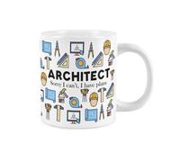 Purely Home Novelty Architect Mug - Extra Large Jumbo Humourous Trades Gifts For Construction Architects - Ceramic Large Tea/coffee Cup