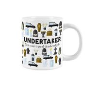 Purely Home Novelty Undertaker Mug - Extra Large Jumbo Humourous Trades Gift - Ceramic Large Tea/coffee Cup
