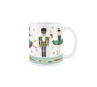 Purely Home Nutcracker Suite Christmas Mug - White Christmas Ballet Festive Coffee/Tea Gift Xmas Present 11oz