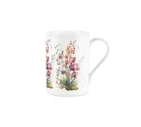Purely Home Orchids Mug - Floral Plants Birthday/Anniversary - Bone China Tea/Coffee Mug Present Gift for Her