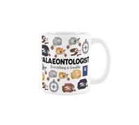 Purely Home Paleontologist Mug - Humourous Dinosaur Fossils Excavation Trades Funny Novelty Gift - Tea/coffee Hot Drinks Ceramic Cup Present